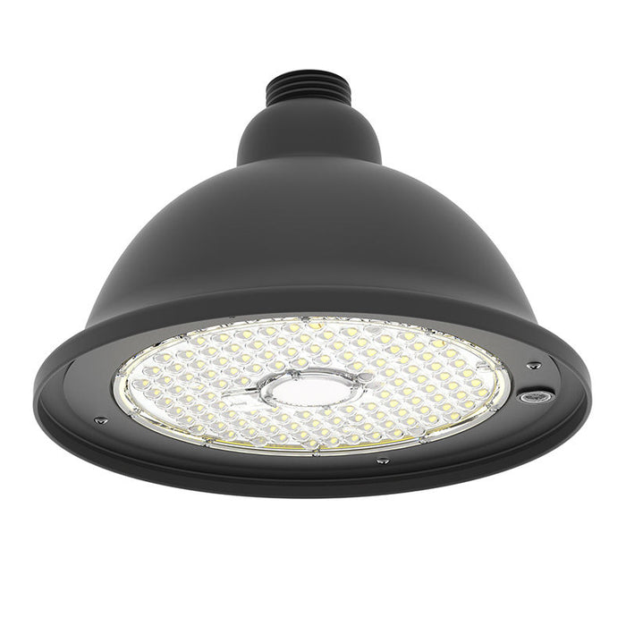 Westgate Manufacturing Solar Decorative Area Bell Model A 16 Inch 50W Type 3 CCT Selectable 3000K/4000K/5000K 70 CRI Black (DAB-SOL-A16-50W-MCT)