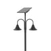 Westgate Manufacturing Solar Decorative Area Bell Model B 23 Inch 50W Type 3 CCT Selectable 3000K/4000K/5000K 70 CRI Black (DAB-SOL-B23-50W-MCT)