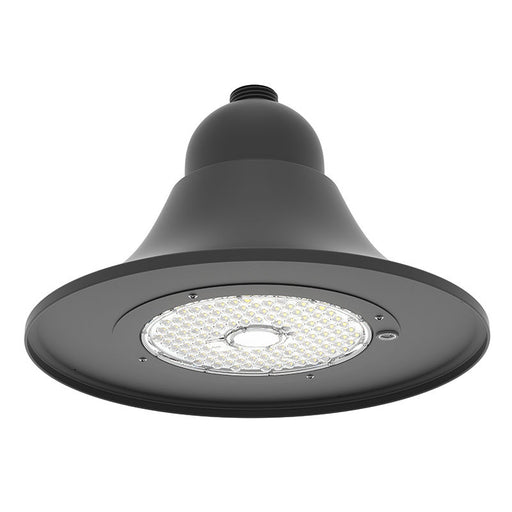 Westgate Manufacturing Solar Decorative Area Bell Model B 23 Inch 50W Type 3 CCT Selectable 3000K/4000K/5000K 70 CRI Black (DAB-SOL-B23-50W-MCT)