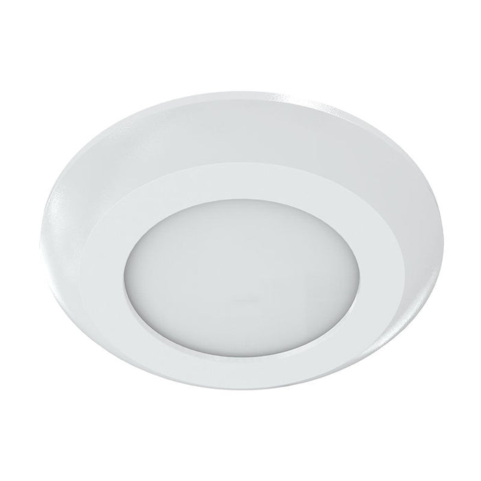 Westgate Manufacturing 4 Inch Architectural Flat Disk Light 12W CCT Selectable 2700K/3000K/3500K/4000K/5000K 1080Lm 80 CRI With Recessed Accessories (DLSF4-MCT5)