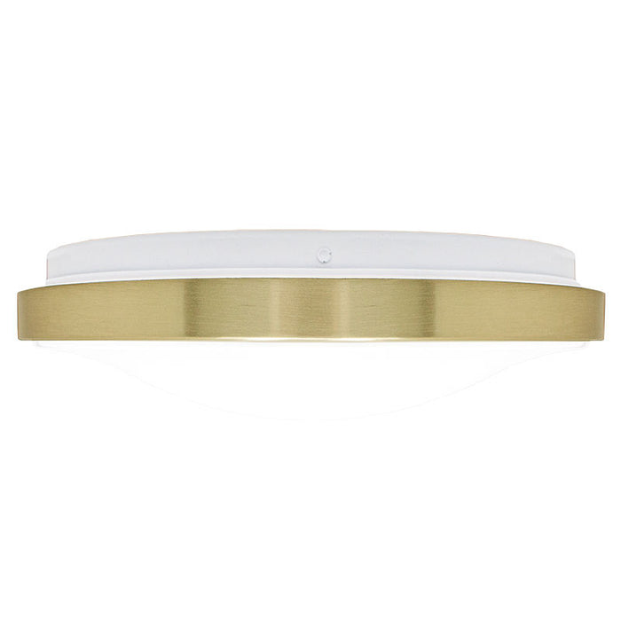Westgate Manufacturing 11 Inch Gold Single-Ring Flush-Mount 16W CCT Selectable 2700K/3000K/3500K/4000K/5000K 1200Lm 120V (FSL-11-MCT5-GD)