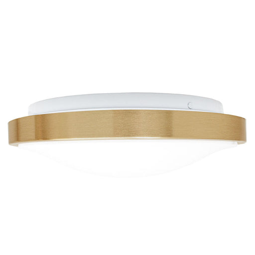 Westgate Manufacturing 13 Inch Gold Single-Ring Flush-Mount 20W CCT Selectable 2700K/3000K/3500K/4000K/5000K 1500Lm 120V (FSL-13-MCT5-GD)