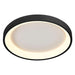 Westgate Manufacturing 19 Inch Round Ceiling Light 30W CCT Selectable 2700K/3000K/3500K/4000K/5000K 120V Dimmable White (FMHR-19-MCT5-WH)