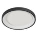 Westgate Manufacturing 19 Inch Round Ceiling Light 30W CCT Selectable 2700K/3000K/3500K/4000K/5000K 120V Dimmable Black (FMHR-19-MCT5-BK)