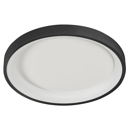 Westgate Manufacturing 23 Inch Round Ceiling Light 30W CCT Selectable 2700K/3000K/3500K/4000K/5000K 120V Dimmable Black (FMHR-23-MCT5-BK)
