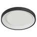 Westgate Manufacturing 23 Inch Round Ceiling Light 30W CCT Selectable 2700K/3000K/3500K/4000K/5000K 120V Dimmable Black (FMHR-23-MCT5-BK)