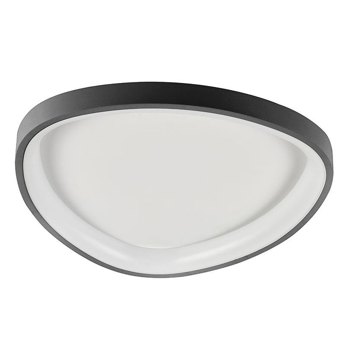 Westgate Manufacturing 16.5 Inch Free-Form Ceiling Light 20W CCT Selectable 2700K/3000K/3500K/4000K/5000K 120V Dimmable Black (FMHT-16-MCT5-BK)