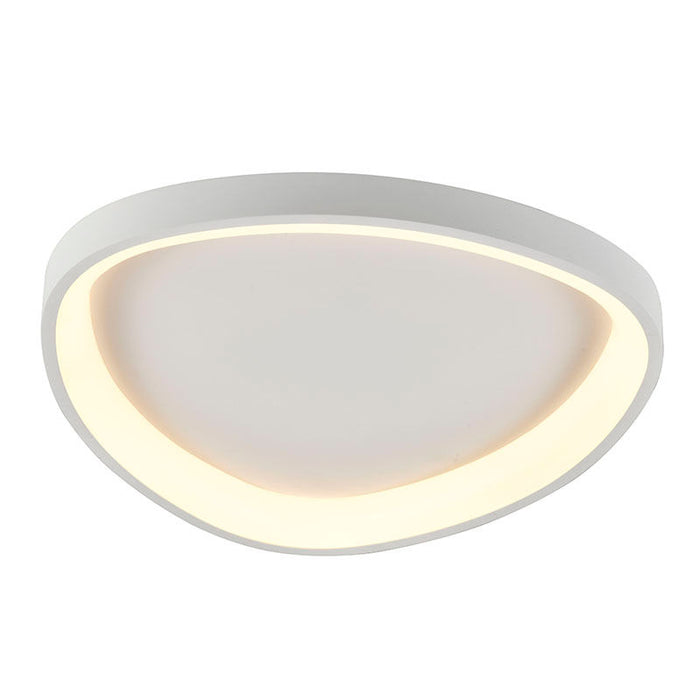 Westgate Manufacturing 16.5 Inch Free-Form Ceiling Light 20W CCT Selectable 2700K/3000K/3500K/4000K/5000K 120V Dimmable White (FMHT-16-MCT5-WH)