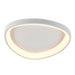 Westgate Manufacturing 16.5 Inch Free-Form Ceiling Light 20W CCT Selectable 2700K/3000K/3500K/4000K/5000K 120V Dimmable White (FMHT-16-MCT5-WH)
