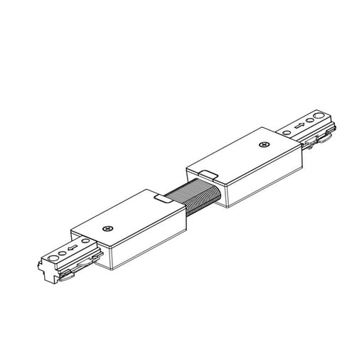 Westgate Manufacturing 3-Wire Track Flex Connector White (TR-FLEXC-WH)