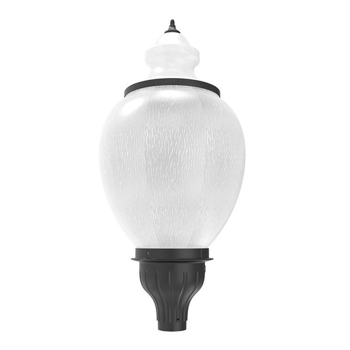 Westgate Manufacturing Series A LED Acorn Area Light 37 X 17 Inch Wattage/CCT Selectable 80W/100W/150W 3000K/4000K/5000K 3 Inch Sleeve Black (GPA-A37-80-150W-MCTP-BK)