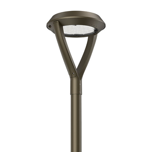 Westgate Manufacturing Post Disk Light Twin Arm Wattage/CCT Selectable 90W/120W/150W 3000K/4000K/5000K 0-10V Dimming 70 CRI (GPX-90-150W-MCTP-A2)