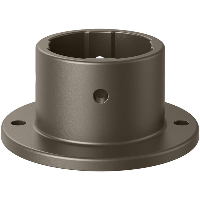 Westgate Manufacturing SPEC Series Post Disk Light Wattage/CCT Selectable 22W/37W/56W/75W 4000K/5000K 120-277V Bronze Bell Mount Pole Adapter (GPX-22-75W-MCTP-BM)