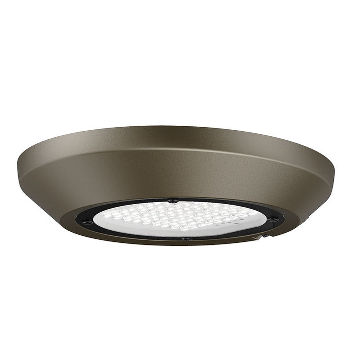 Westgate Manufacturing Post-Top Disk Solar Flood Slip Fitter 10W 1700Lm CCT Selectable 3000K/4000K/5000K Type V (GPX-10W-SOLAR-SF)