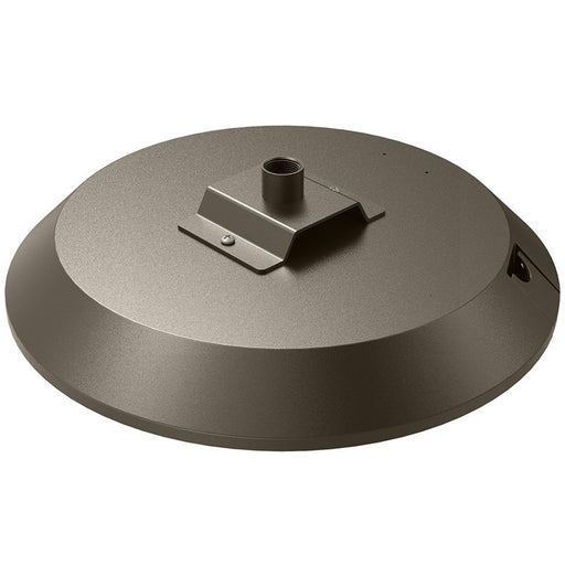 Westgate Manufacturing SPEC Series Post Disk Light Wattage/CCT Selectable 22W/37W/56W/75W 4000K/5000K 120-277V Bronze Pipe Mount Hub (GPX-22-75W-MCTP-PM75)