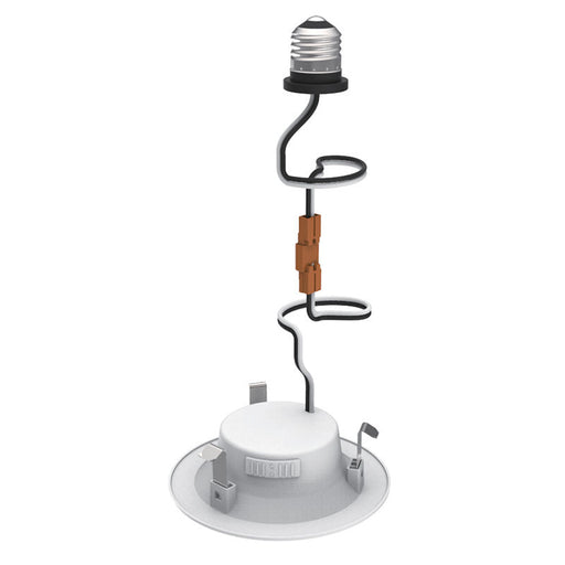 Westgate Manufacturing 4 Inch PC DOB Recess Trim 6.5W 650Lm CCT Selectable 2700K/3000K/4000K/5000K/6000K Triac Dimming ETL - Smooth (RDDS4-MCT5)