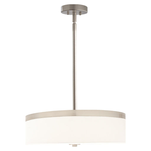 Westgate Manufacturing 24 Inch Suspension Rod For Ceiling Fixture Swivel Canopy Brushed Nickel (LCF-ROD-24-BN)