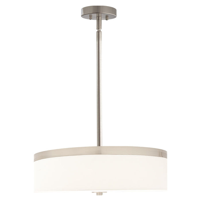 Westgate Manufacturing 24 Inch Suspension Rod For Ceiling Fixture Swivel Canopy Brushed Nickel (LCF-ROD-24-BN)