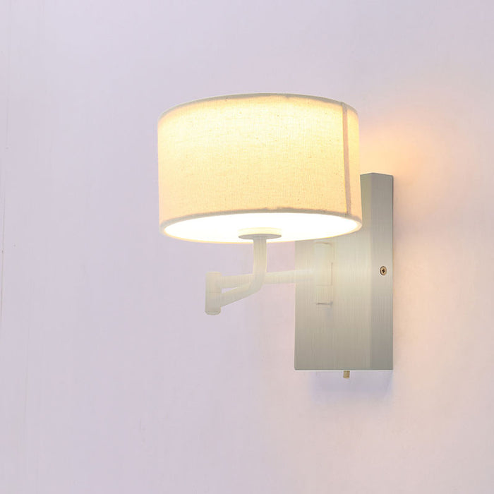 Westgate Manufacturing LCFF Wall Sconce 10W CCT Selectable 2700K/3000K/3500K/4000K/5000K Triac Dimming Brushed Nickel (LCFF-WS-BN)