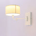 Westgate Manufacturing LCFF Wall Sconce 10W CCT Selectable 2700K/3000K/3500K/4000K/5000K Triac Dimming White (LCFF-WS-WH)