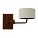 Westgate Manufacturing LCFF Wall Sconce 10W CCT Selectable 2700K/3000K/3500K/4000K/5000K Triac Dimming Bronze (LCFF-WS-BR)