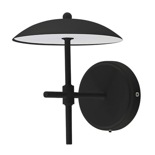 Westgate Manufacturing LCFI Wall Sconce 10W CCT Selectable 2700K/3000K/3500K/4000K/5000K Triac Dimming Black (LCFI-WS-BK)