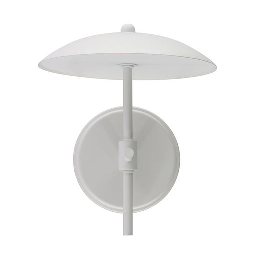 Westgate Manufacturing LCFI Wall Sconce 10W CCT Selectable 2700K/3000K/3500K/4000K/5000K Triac Dimming White (LCFI-WS-WH)