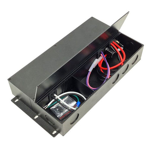 Westgate Manufacturing 5-In-1 Dimmable Electronic LED Driver With Junction Box 120-277V To 24V 150W Black (LEDDR-24V-150W-UNIV)