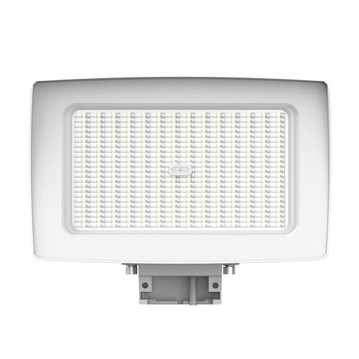 Westgate Manufacturing Flood Wattage/CCT Selectable 75W/100W/150W 3000K/4000K/5000K Digital Beam Angle No Mounting Photocell White (LF4MAX-LG-75-150W-MCTPB-P-WH)
