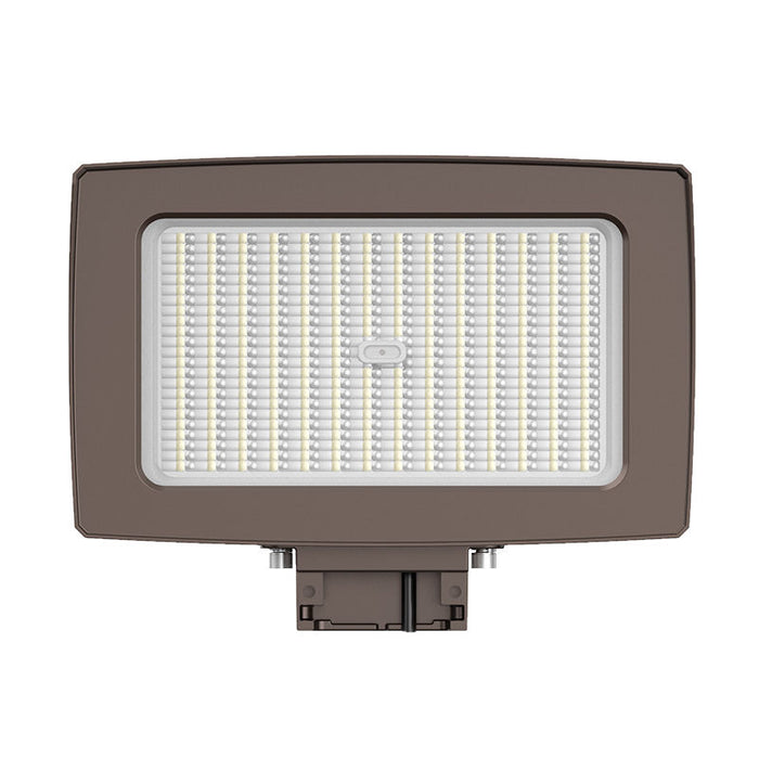 Westgate Manufacturing Flood Wattage/CCT Selectable 75W/100W/150W 3000K/4000K/5000K Digital Beam Angle No Mounting Photocell Bronze 480V (LF4MAX-LG-150W-MCTPB-P-480V)