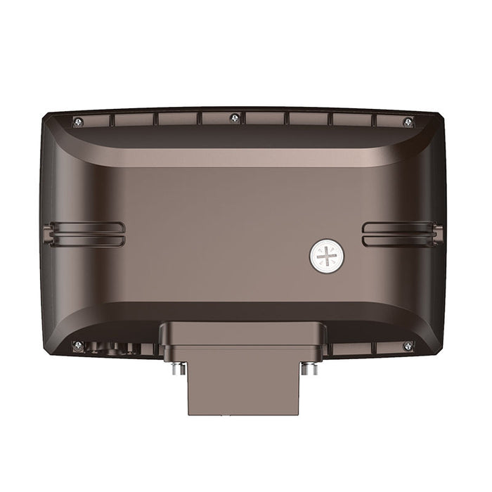 Westgate Manufacturing Flood Wattage/CCT Selectable 75W/100W/150W 3000K/4000K/5000K Digital Beam Angle No Mounting Photocell Bronze 480V (LF4MAX-LG-150W-MCTPB-P-480V)