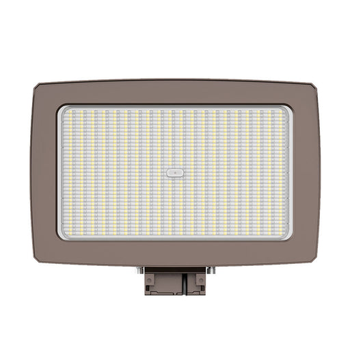 Westgate Manufacturing Flood Wattage/CCT Selectable 200W/240W/300W 3000K/4000K/5000K Digital Beam Angle No Mounting Photocell Bronze 480V (LF4MAX-XL-300W-MCTPB-P-480V)