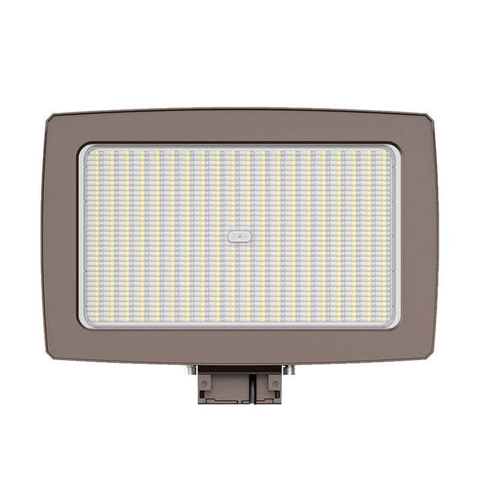 Westgate Manufacturing Flood Wattage/CCT Selectable 200W/240W/300W 3000K/4000K/5000K Digital Beam Angle No Mounting Photocell Bronze 480V (LF4MAX-XL-300W-MCTPB-P-480V)