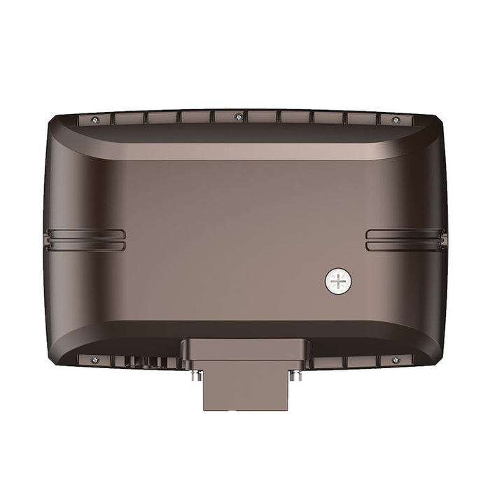 Westgate Manufacturing Flood Wattage/CCT Selectable 200W/240W/300W 3000K/4000K/5000K Digital Beam Angle No Mounting Photocell Bronze 480V (LF4MAX-XL-300W-MCTPB-P-480V)