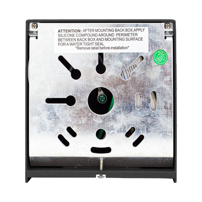 Westgate Manufacturing Mini Cutoff Wall Pack 12W 3000K Black (LMW-12W-30K-BK)