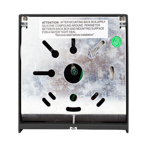 Westgate Manufacturing Mini Cutoff Wall Pack 12W 4000K Black (LMW-12W-40K-BK)