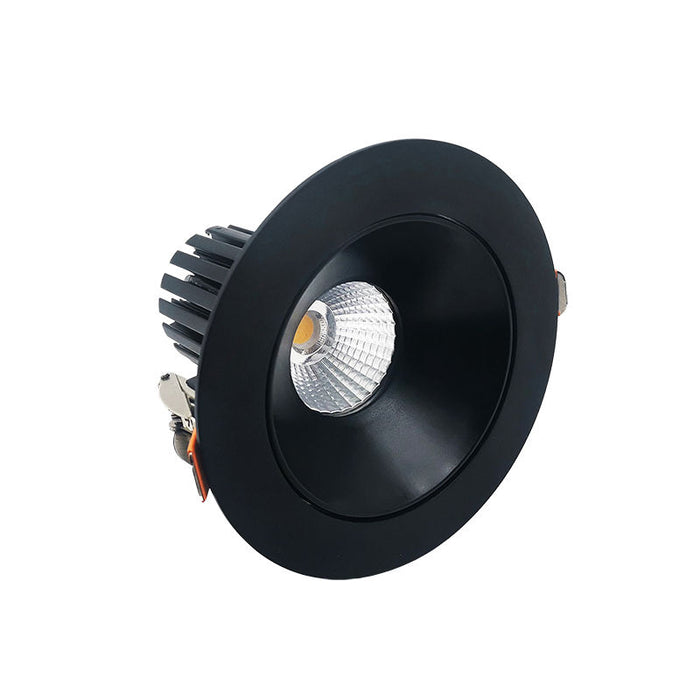 Westgate Manufacturing 4 Inch LED Winged Recessed Light 10W CCT Selectable 2700K/3000K/3500K/4000K/5000K 90 CRI 120V Black (LRD-10W-MCT5-4WTR-ABK)