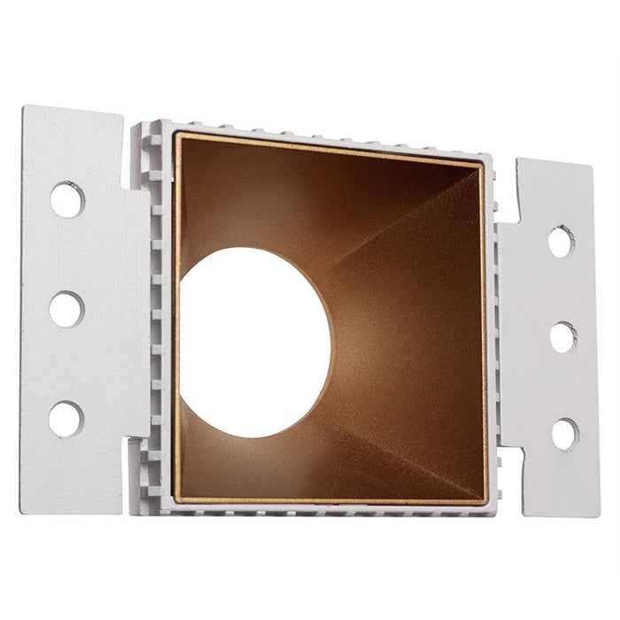 Westgate Manufacturing 4 LED Trimless Recessed Lights 10W 700Lm CCT Selectable 2700K/3000K/3500K/4000K/5000K 120V Matte Gold (LRD-TL-10W-MCT5-4S-MG)