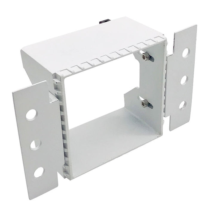 Westgate Manufacturing 4 LED Trimless Recessed Lights 10W 700Lm CCT Selectable 2700K/3000K/3500K/4000K/5000K 120V Matte Silver (LRD-TL-10W-MCT5-4S-HZ)