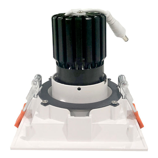 Westgate Manufacturing LED Recessed Light With 1 Slot White Trim 10W 700Lm CCT Selectable 2700K/3000K/3500K/4000K/5000K 120V White (LRD-10W-MCT5-WTM1-WH)