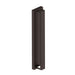 Westgate Manufacturing 24 Inch 24W Die-Cast Outdoor Wall Sconce Photocell Lens 2700K/ 3000K/3500K/4000K/5000K Triac Dimming Or 120-277V 0-10V Dimming Oil Rubbed Bronze (LRS-K-24-MCT5-BR)