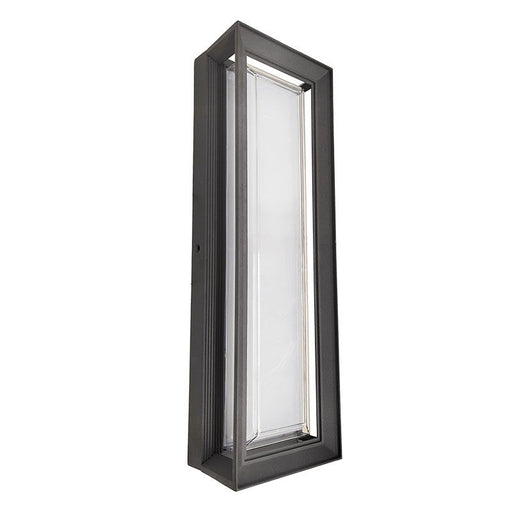 Westgate Manufacturing 16 Inch 20W Die-Cast Outdoor Wall Sconce PC Lens CCT Selectable 2700K/3000K/3500K/4000K/5000K Triac Or 120-277V 0-10V Dimming Oil Rubbed Bronze (LRS-R1-MCT5-DD-ORB)