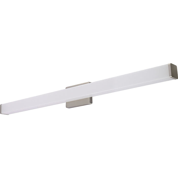 Westgate Manufacturing LED Vanity Bath Bar 32W CCT Selectable 2700K/3000K/3500K/4000K/5000K 48 Inch Brushed Nickel (LVF-48-MCT5-BN)