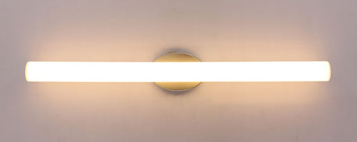 Westgate Manufacturing 36 Inch Architectural Vanity With Oval Base CCT Selectable 2700K/3000K/3500K/4000K/5000K 36W 2520Lm Brushed Nickel (LVO-36-MCT5-BN)