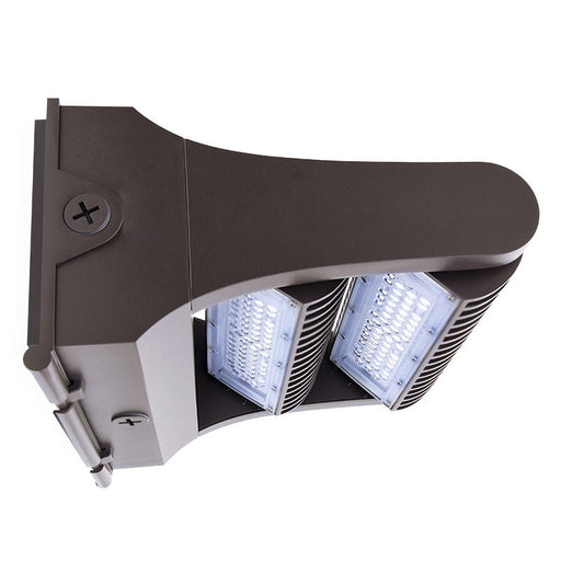 Westgate Manufacturing Decorative Wall Pack Wattage/CCT Selectable 25W/40W/60W 3000K/4000K/5000K With Photocell Black (LW360-60W-MCTP-G2)