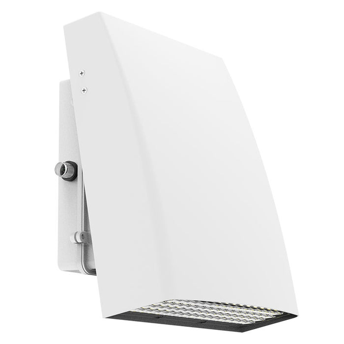 Westgate Manufacturing Adjustable Cut-Off Wall Pack Wattage/CCT Selectable 15W/20W/30W/50W 3000K/4000K/5000K/5700K Photocell White (LWAX-MD-15-50W-MCTP-P-WH)