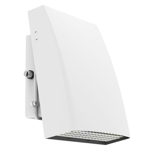 Westgate Manufacturing Adjustable Cut-Off Wall Pack Wattage/CCT Selectable 50W/80W/120W 3000K/4000K/5000K/5700K Photocell White (LWAX-LG-50-120W-MCTP-P-WH)