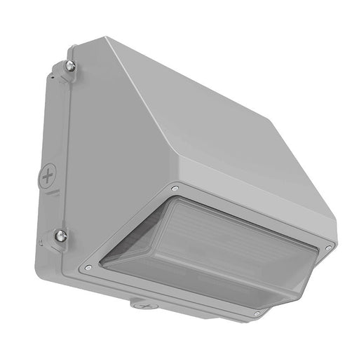 Westgate Manufacturing Max-Feature Cut-Off Wall Pack Wattage/CCT Selectable 20W/30W/40W 3000K/4000K/5000K 120-277V 70 CRI 0-10V Dimming Photocell Silver (LWPMAX-SM-20-40W-MCTPB-P-SIL)