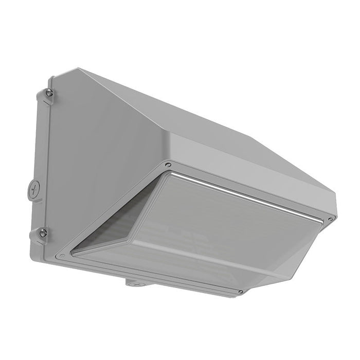 Westgate Manufacturing Max-Feature Cut-Off Wall Pack Wattage/CCT Selectable 100W/120W/150W 3000K/4000K/5000K 120-277V 70 CRI 0-10V Dimming Photocell Silver (LWPMAX-LG-100-150W-MCTPB-P-SIL)