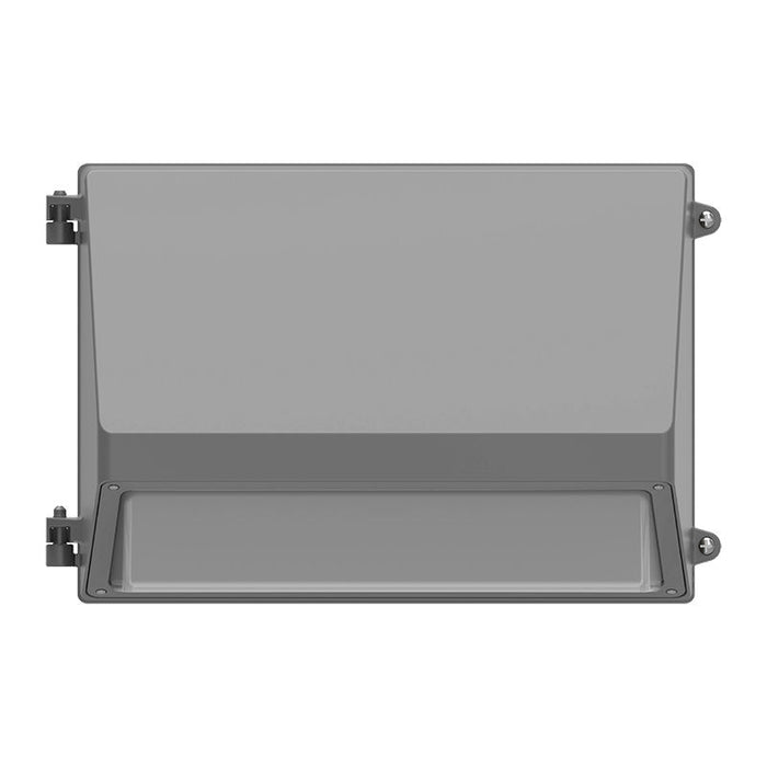 Westgate Manufacturing Max-Feature Cut-Off Wall Pack Wattage/CCT Selectable 40W/60W/80W 3000K/4000K/5000K 120-277V 70 CRI 0-10V Dimming Photocell Silver (LWPMAX-MD-40-80W-MCTPB-P-SIL)